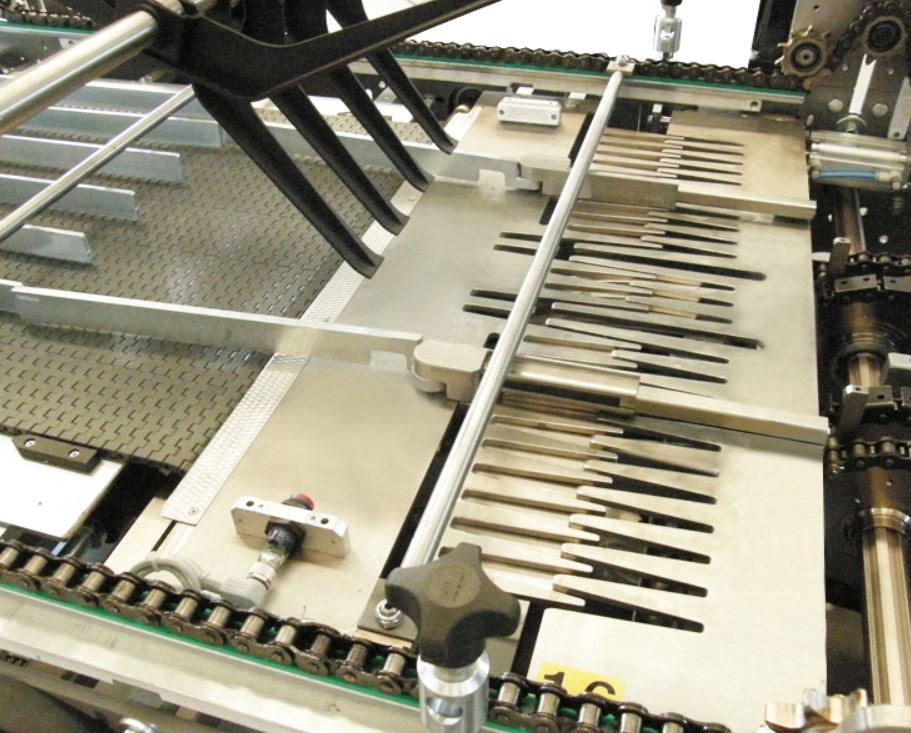 Retractable Collating Plate