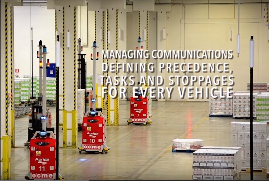 Multiple LGV in distribution center