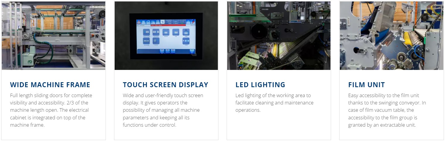 DIMAC NOVA 30-40 standard features