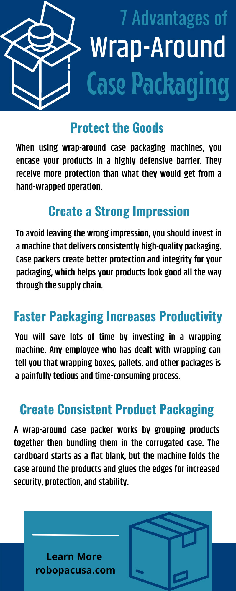 Advantages of Wrap-Around Case Packaging