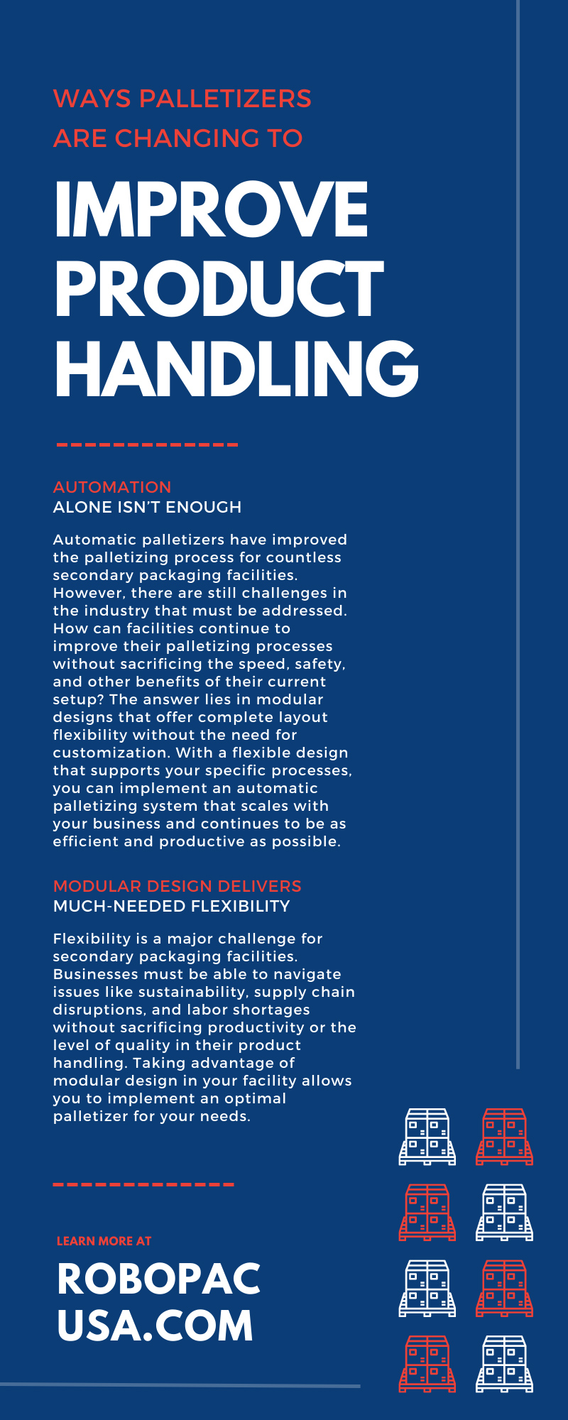 Ways Palletizers Are Changing To Improve Product Handling