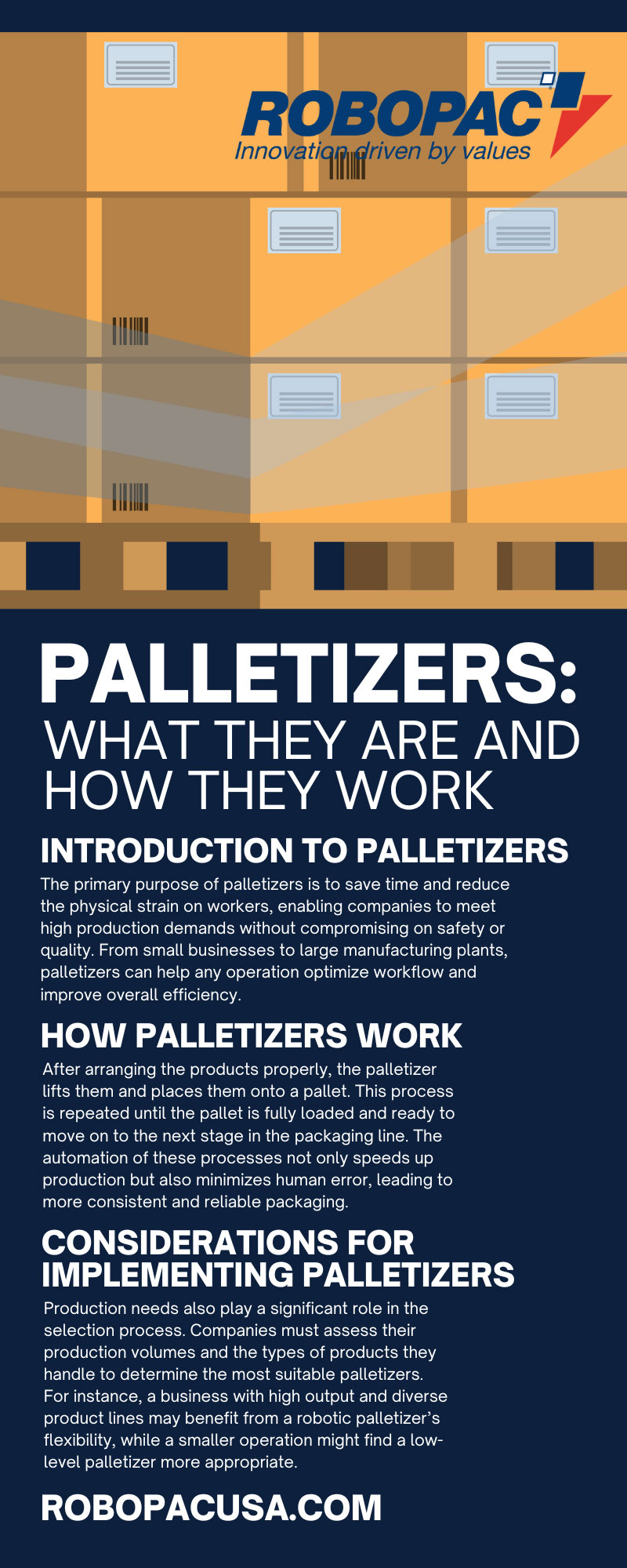 Palletizers: What They Are and How They Work