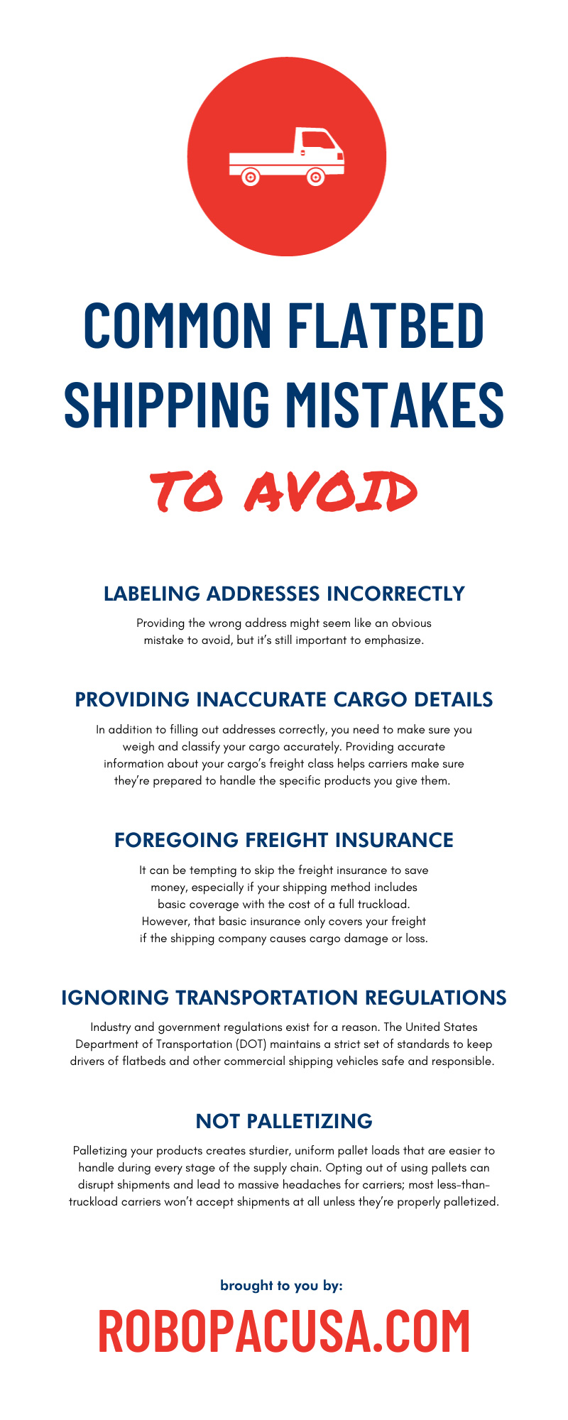 Common Flatbed Shipping Mistakes To Avoid
