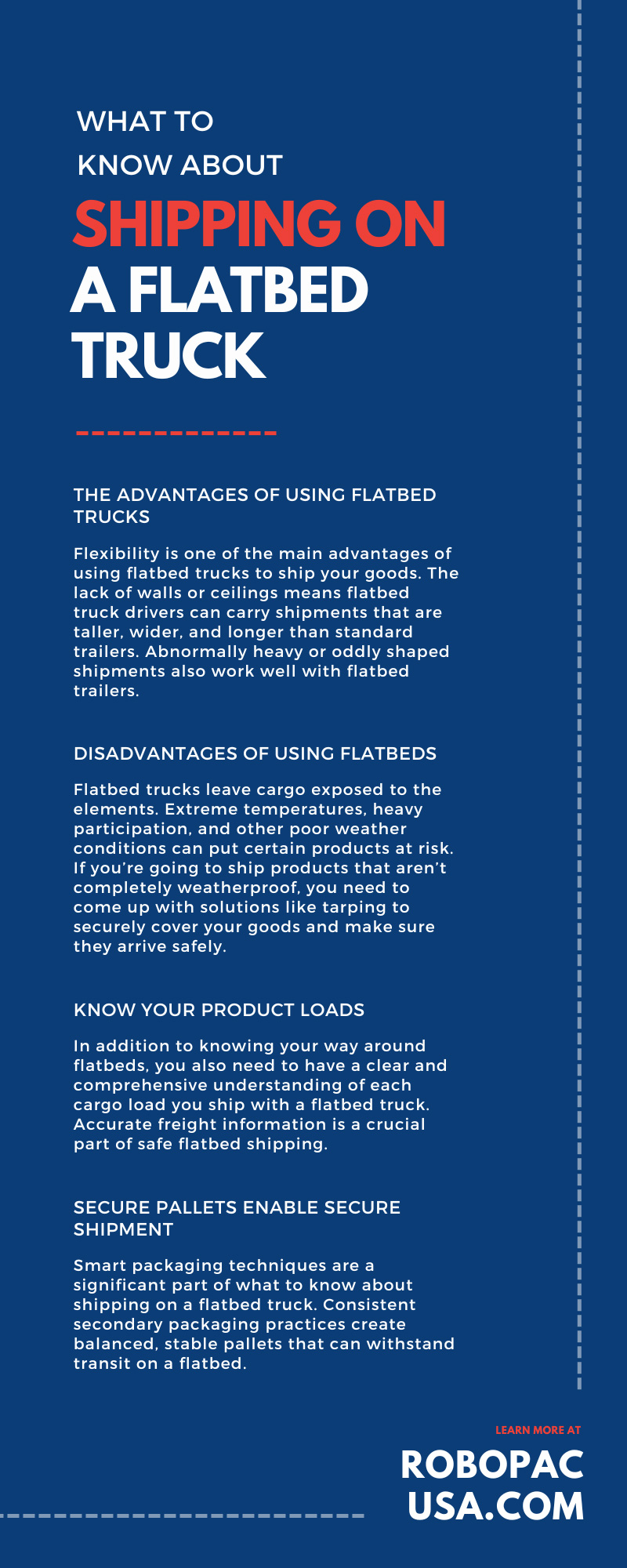 What To Know About Shipping on a Flatbed Truck