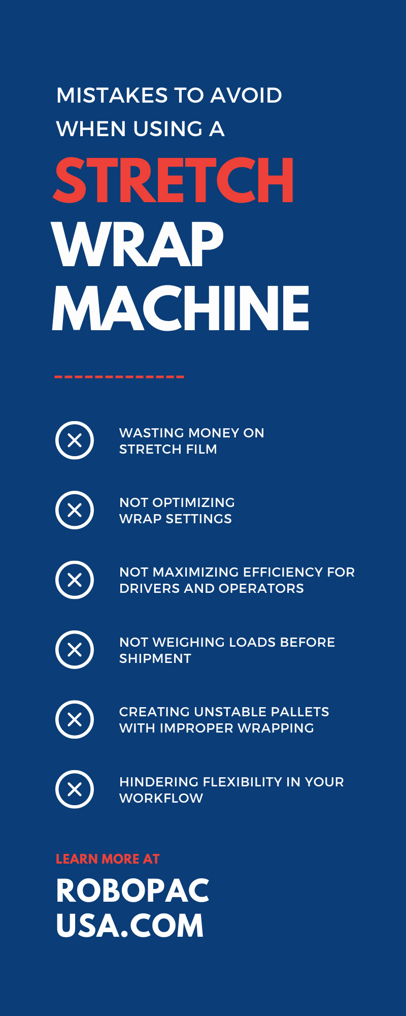 Mistakes To Avoid When Using a Stretch Wrap Machine