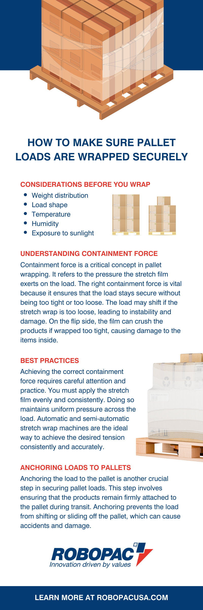 How To Make Sure Pallet Loads Are Wrapped Securely