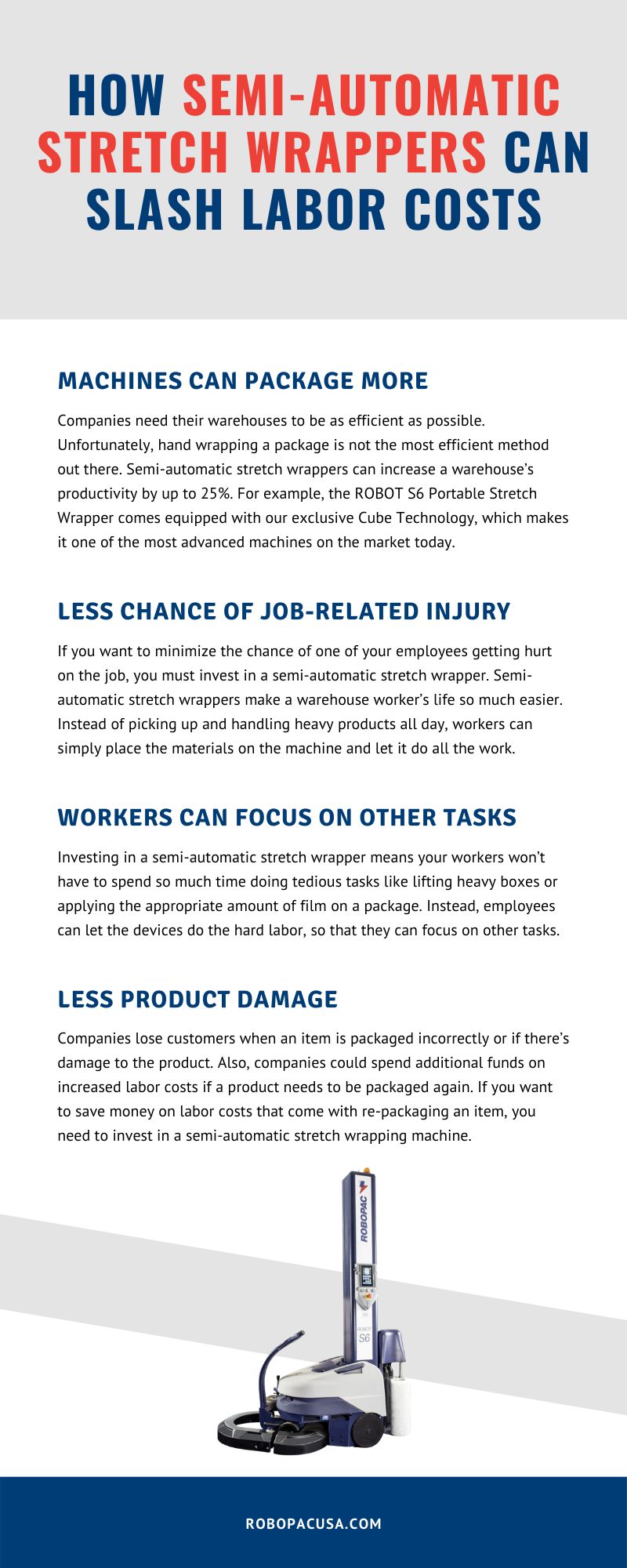 How Semi-Automatic Stretch Wrappers Can Slash Labor Costs
